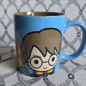 Blue Cartoon Character Mug